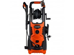 Мойка высокого давления Skiper PM-200 PRO (2700 Вт, 200 бар, 420 л/ч, самовсасывание, бесщет. двиг., катушка, щетка)